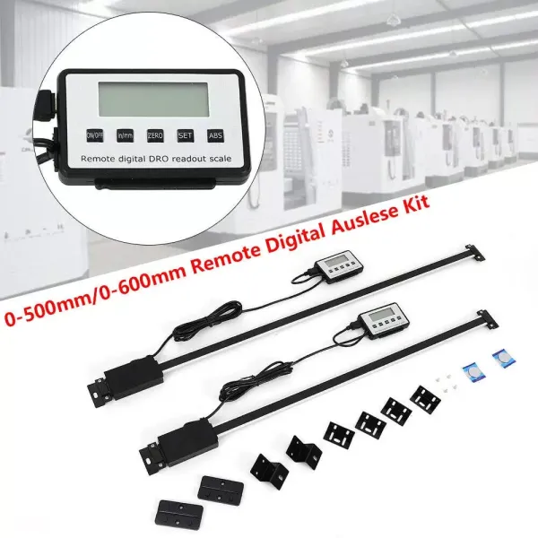 0-600 mm digitale LCD-displaykit voor draaibanken en freesmachines, houtbewerking
