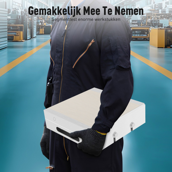 Magnetische klemplaat 150 x 150 mm - Permanente magnetische klemplaat - voor schuurmachines, tafelboormachines Magnetische klemplaat 150 x 150 mm - Permanente magnetische klemplaat - voor schuurmachines, tafelboormachines