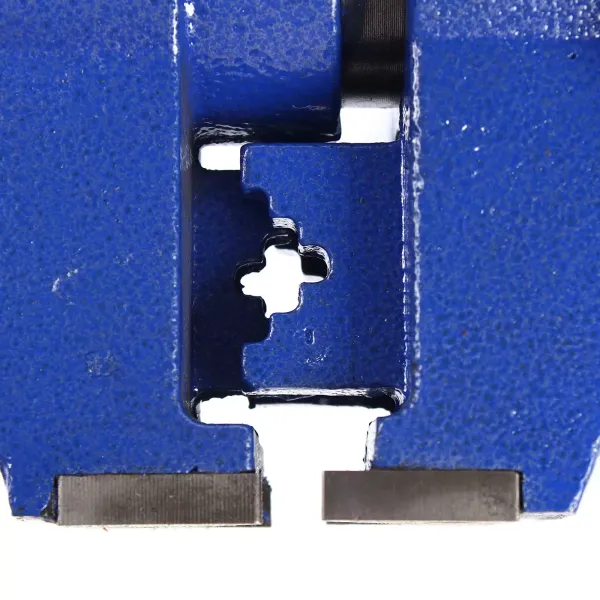 Grote roterende bankschroef - 100 mm - voor freesmachine, 2 assen 360° rotatie - stalen kaken Grote roterende bankschroef - 100 mm - voor freesmachine, 2 assen 360° rotatie - stalen kaken