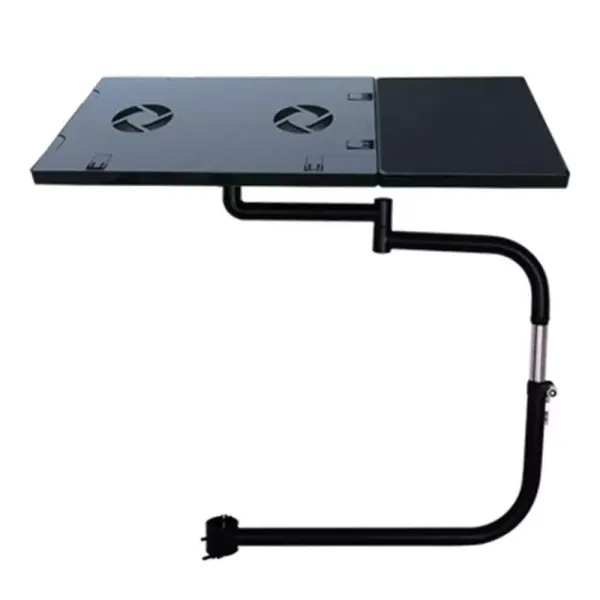 Volledig mobiele laptopstandaard met stoelklem en polssteun
