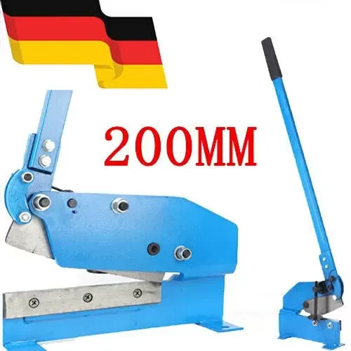 200 mm Handmatige hefboomschaar Hefboomschaar Hefboomplaatschaar Slagschaar