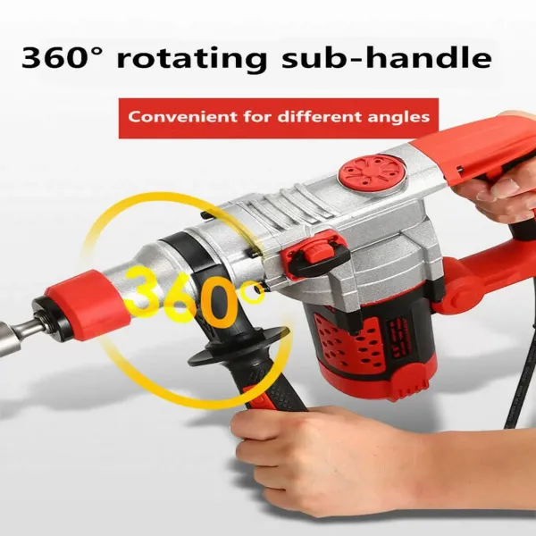 30 cilinder 2200W klopboormachine - multifunctionele elektrische boormachine van zwaar staal