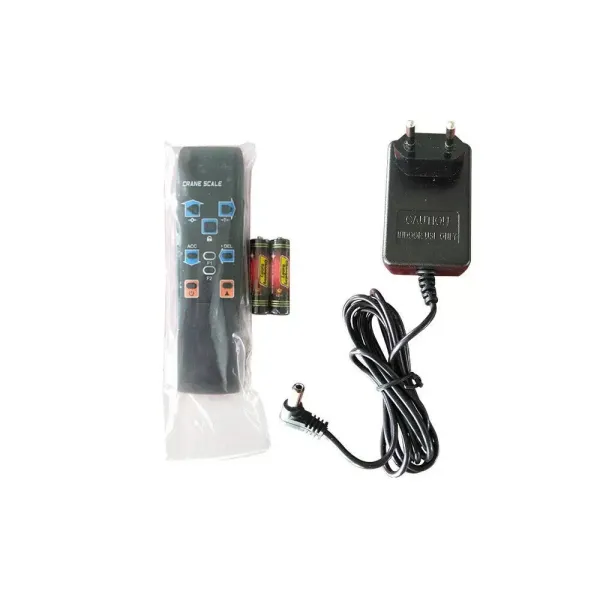 Robuuste digitale industrieweegschaal met LED-display en batterij (3000 kg) Robuuste digitale industrieweegschaal met LED-display en batterij (3000 kg)