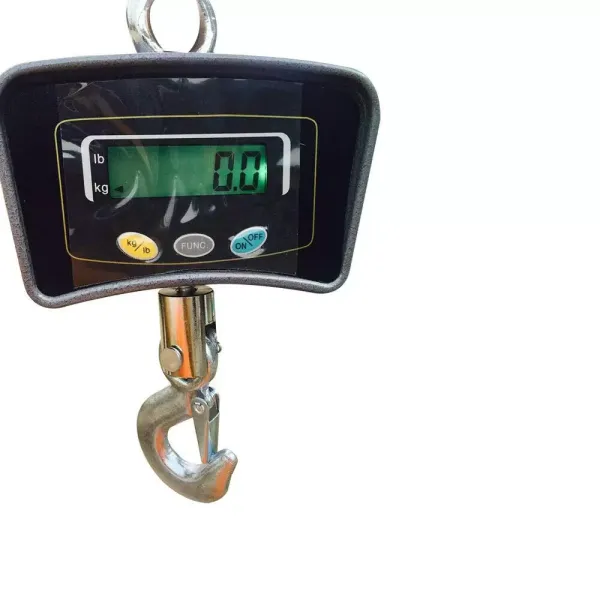 Elektronische weegschaal van 500 kg met LCD-display 1100LB - Digitale ophanghaak