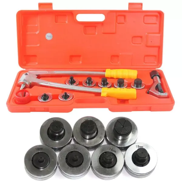 Buisuitbreidingsgereedschap, Hansemay 7-niveau professioneel buisuitbreidingsgereedschap, complete set met buissnijder en ontbraamgereedschap
