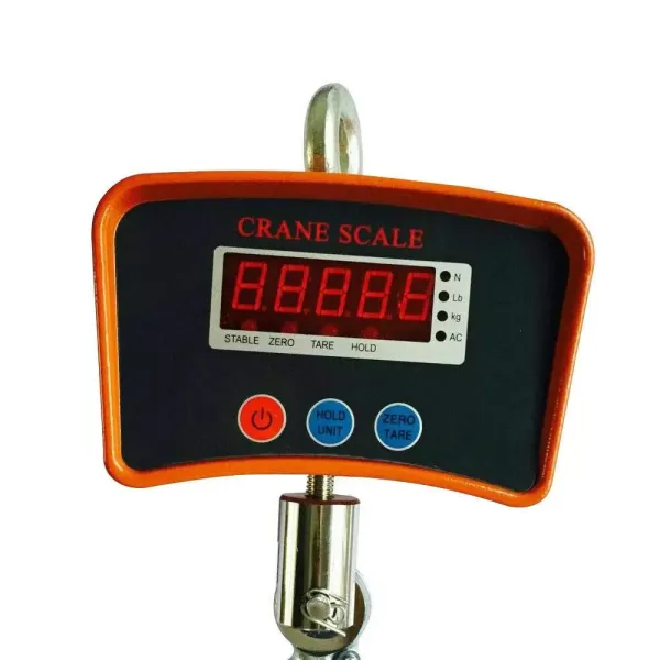 Kraanweegschaal Hangweegschaal Zware industriële lastweegschaal 500KG / 1100LBS Kraanweegschaal Hangweegschaal Zware industriële lastweegschaal 500KG / 1100LBS