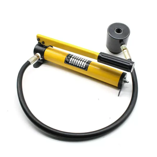 Hydraulische plaatperforator - Met cilinder en hydraulische pomp - In koffer - Eenvoudig onderhoud - 15 t