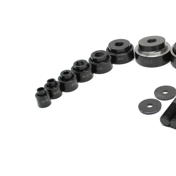 Hydraulische plaatperforator - Met cilinder en hydraulische pomp - In koffer - Eenvoudig onderhoud - 15 t Hydraulische plaatperforator - Met cilinder en hydraulische pomp - In koffer - Eenvoudig onderhoud - 15 t