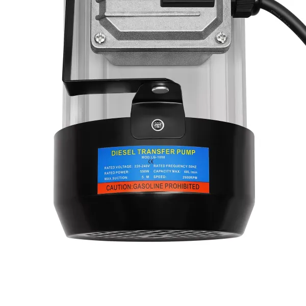 Zelfaanzuigende Dieselpomp 230V + 550W - Bio Dieselpomp - Elektrische Brandstofpomp - Brandstofpomp