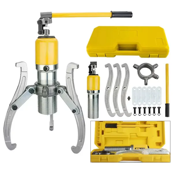 20T hydraulische tandwieltrekker, 3-kaak hydraulische tandwieltrekkerset Kaaktrekkerscheider