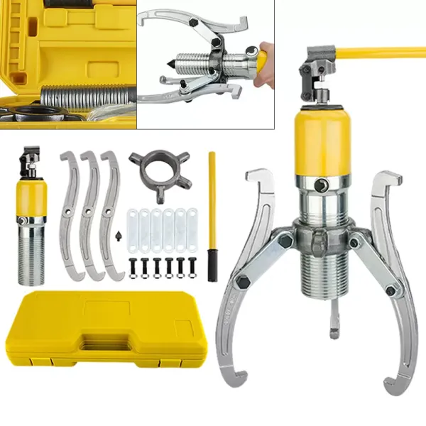 20T hydraulische tandwieltrekker, 3-kaak hydraulische tandwieltrekkerset Kaaktrekkerscheider