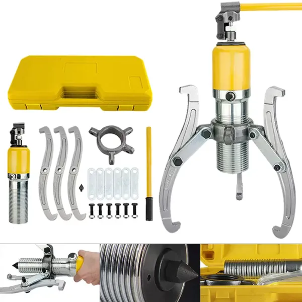 20T hydraulische tandwieltrekker, 3-kaak hydraulische tandwieltrekkerset Kaaktrekkerscheider