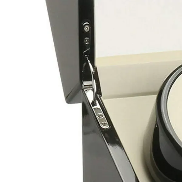 CNCEST 4+0 houten automatische watchwinder met vergrendelingsmechanisme