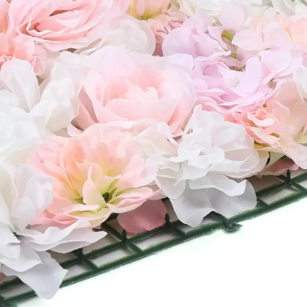 Set van 8 kunstbloemen voor tuindecoratie 40 x 60 cm