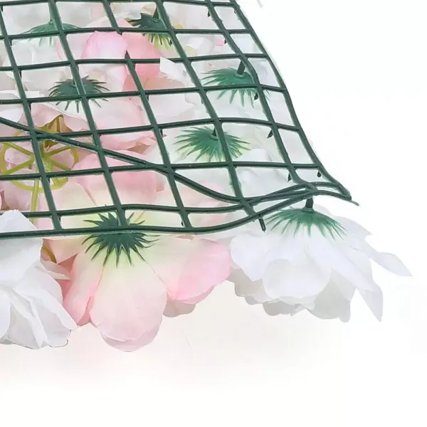 Set van 8 kunstbloemen voor tuindecoratie 40 x 60 cm