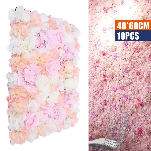 Kunstzijde Hortensia Bloemen voor Tuin, Bruiloft, Evenement, Straat, Hoofdfeest, 60 x 40 x 7 cm (roze) Kunstzijde Hortensia Bloemen voor Tuin, Bruiloft, Evenement, Straat, Hoofdfeest, 60 x 40 x 7 cm (roze)