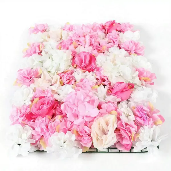 15 stuks kunstbloemen voor bruiloftsdecoratie 40x60cm donkerroze