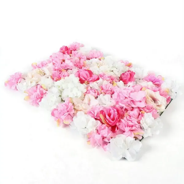 15 stuks kunstbloemen voor bruiloftsdecoratie 40x60cm donkerroze 15 stuks kunstbloemen voor bruiloftsdecoratie 40x60cm donkerroze