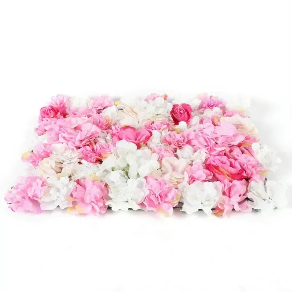 15 stuks kunstbloemen voor bruiloftsdecoratie 40x60cm donkerroze 15 stuks kunstbloemen voor bruiloftsdecoratie 40x60cm donkerroze