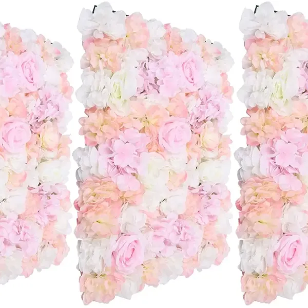CNCEST 3 stks Kunstmatige Roze Bloem voor Thuis Muur Decor Bruiloft Decoratie