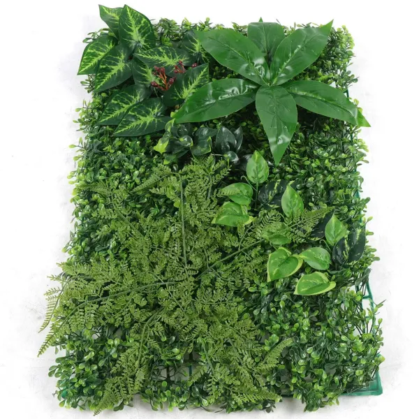 12 stuks kunstbladeren voor planten 40x60cm 4 bloemen