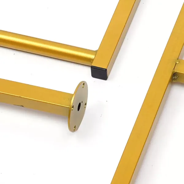 Metalen kledingrek met kledingroedes en 4 planken, multifunctioneel, op wielen