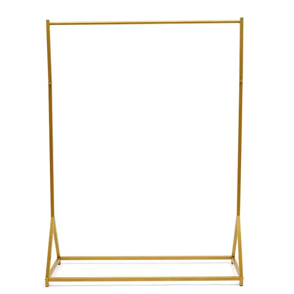 Duurzaam metalen kledingrek met planken 160 x 120 x 40 cm