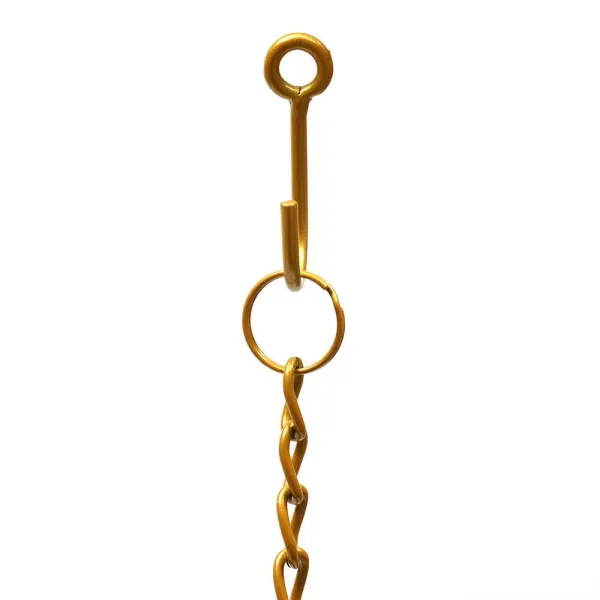 2-delig kledingrek - Goud - Verstelbare hoogte - 120 cm