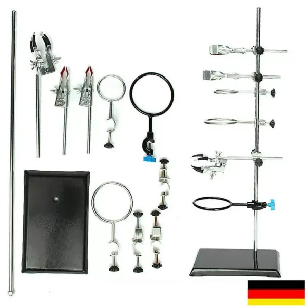 Laboratoriumstandaard met metalen handvat voor laboratorium 135 x 210 x 600 mm