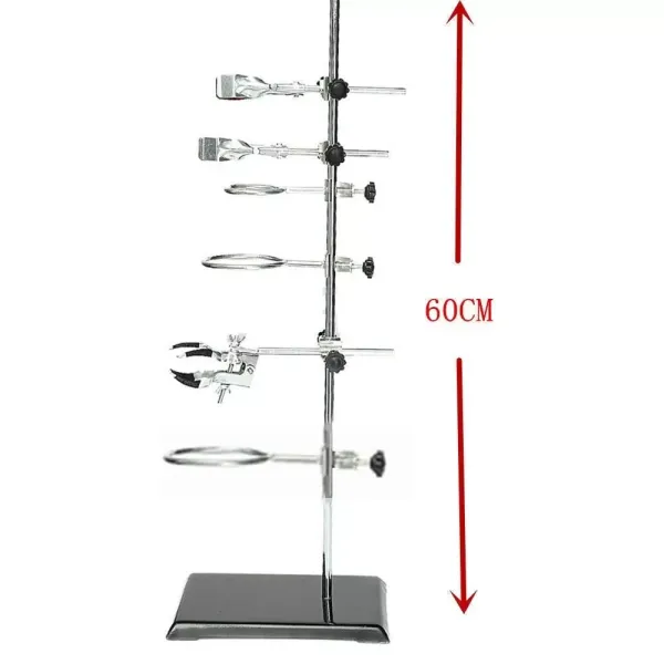 Laboratoriumstandaard met metalen handvat voor laboratorium 135 x 210 x 600 mm Laboratoriumstandaard met metalen handvat voor laboratorium 135 x 210 x 600 mm