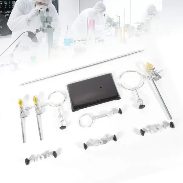 Laboratoriumstandaard met metalen handvat voor laboratorium 135 x 210 x 600 mm