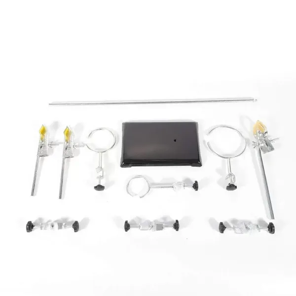 Laboratoriumstandaard met metalen handvat voor laboratorium 135 x 210 x 600 mm Laboratoriumstandaard met metalen handvat voor laboratorium 135 x 210 x 600 mm