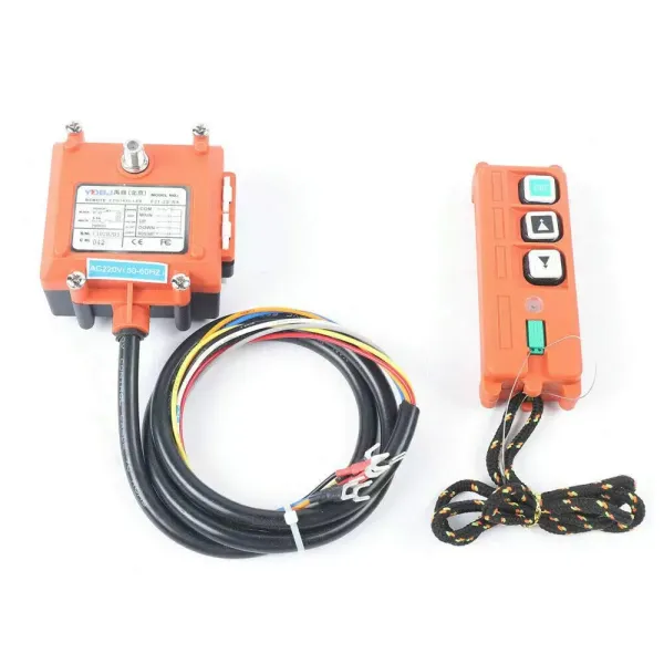 F21-2S draadloze elektrische kraan - IP65 - dubbele elektrische zender - voor miniatuurliften en elektrische takels