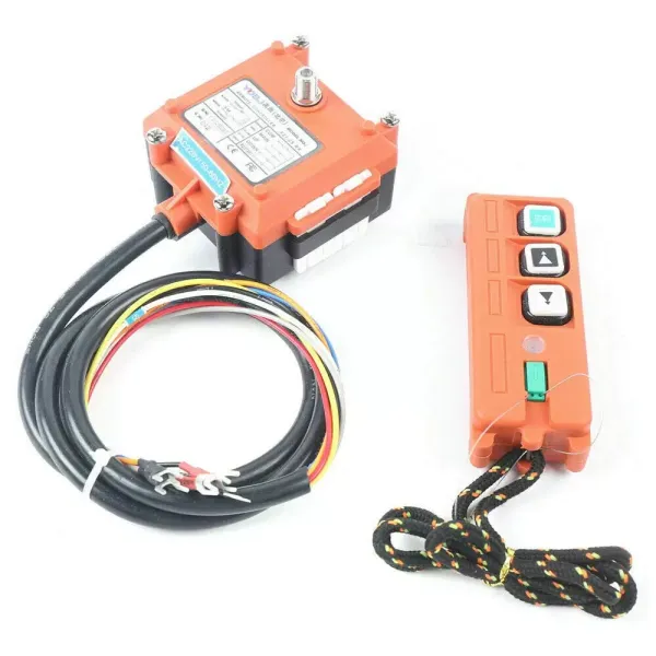 F21-2S draadloze elektrische kraan - IP65 - dubbele elektrische zender - voor miniatuurliften en elektrische takels