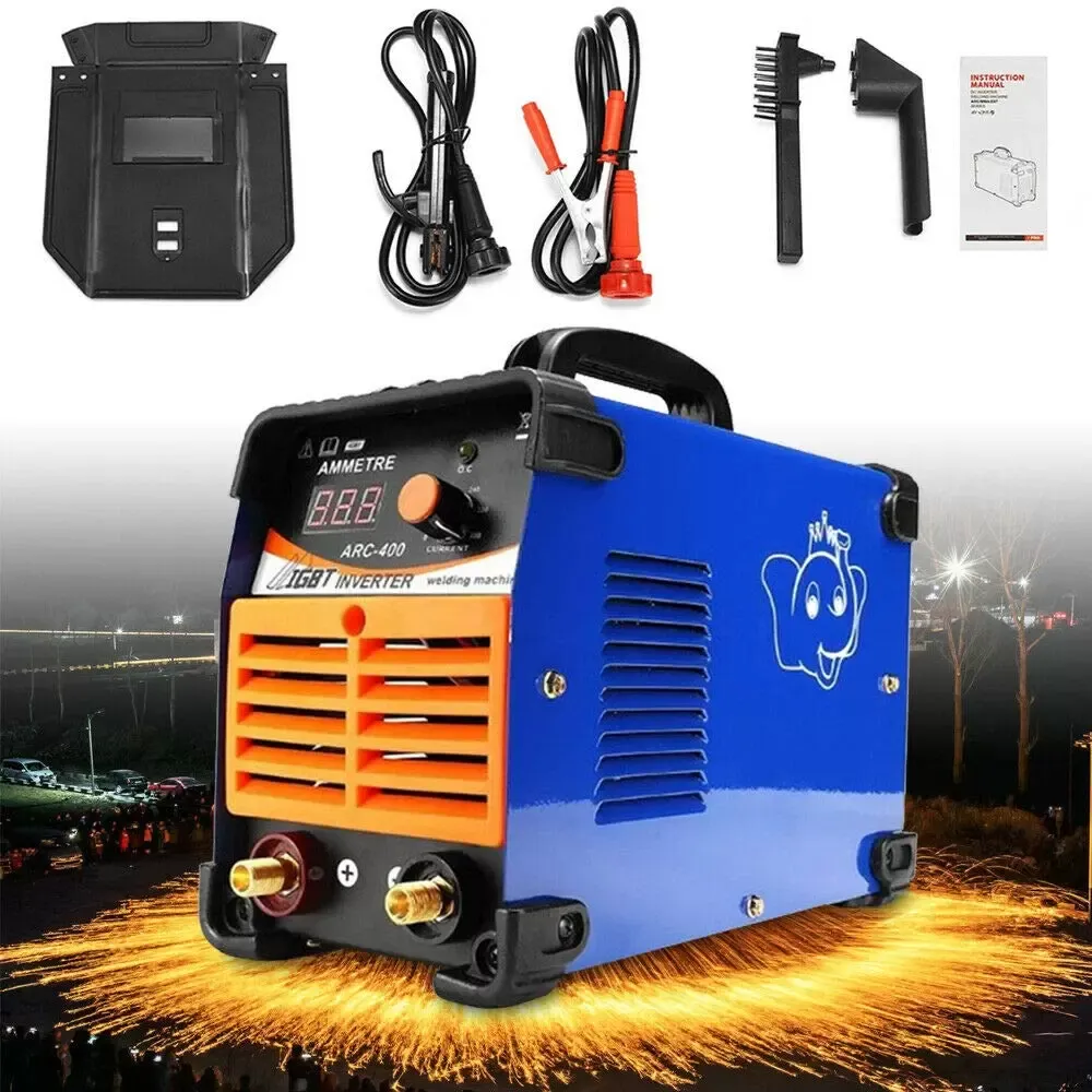 220V ARC-400 IGBT Lasmachine Omvormer Mini Booglassen 1.6-3.2MM Klem