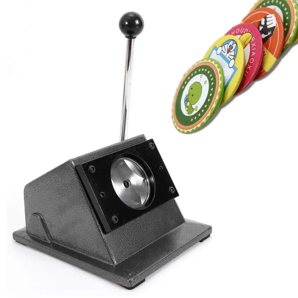70 mm badgekaart snijmachine ronde vorm punch gestanst voor naaimachine