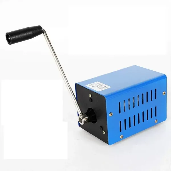 Handslingergeneratoren 20W Huishoudelijke krachtige draagbare generator USB Mobiele telefoon Computeroplader