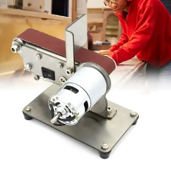 Mini elektrische bandmakermachine tafelmakermachine met 895 spindelmotor 24V 600m/min Mini elektrische bandmakermachine tafelmakermachine met 895 spindelmotor 24V 600m/min