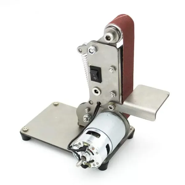 Mini elektrische bandmakermachine tafelmakermachine met 895 spindelmotor 24V 600m/min