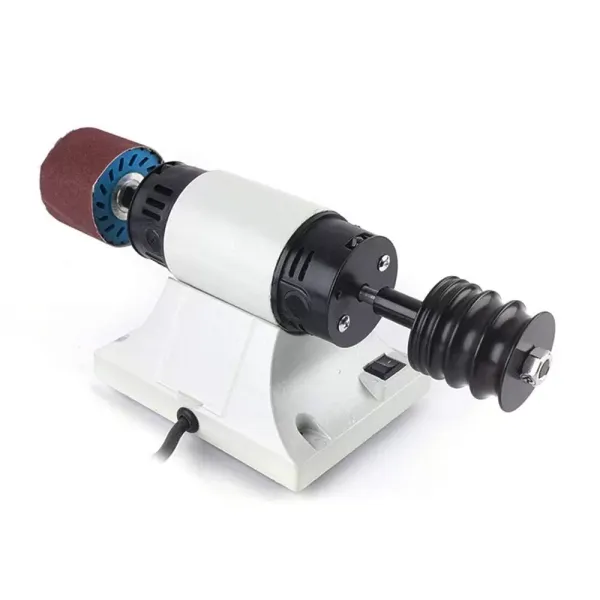 Leerpolijstmachine 220 V - Elektrische schuurmachine voor alle plantaardige leersoorten - 350 W - 0-8000 tpm.