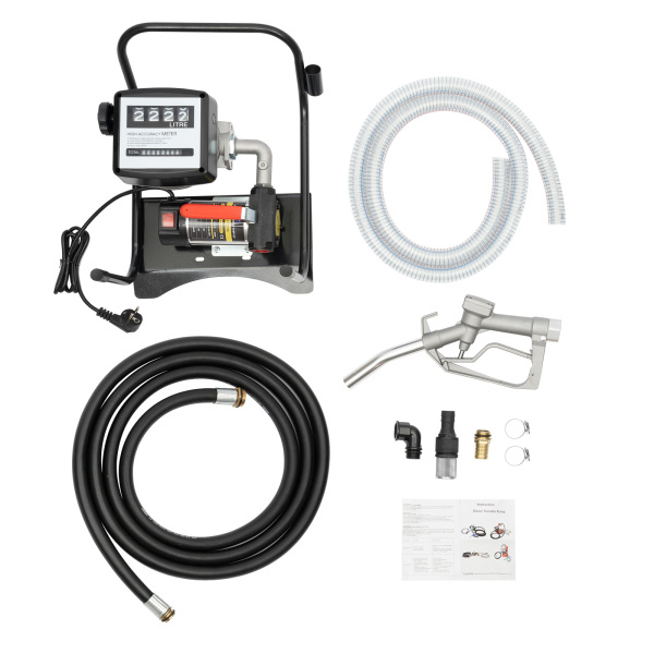 375W dieselpomp - tankstationzuigpomp + automatisch doseerpistool