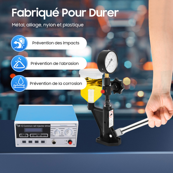 Outil de Test des Injecteurs Diesel Common Rail Multifonctionnels CR-C et S60H