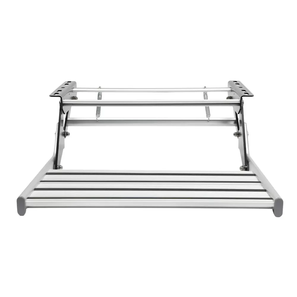 Handmatige toegang gemaakt van aluminiumlegering Stap Camper Stap Camping Instap Stap voor campers, reisaanhangers