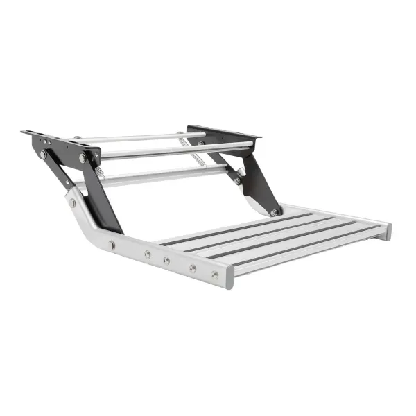 Handmatige toegang gemaakt van aluminiumlegering Stap Camper Stap Camping Instap Stap voor campers, reisaanhangers