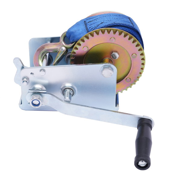 Handmatige kabellier Kabellier met blauwe kabel reddingslier (10 m, 2500 lbs)