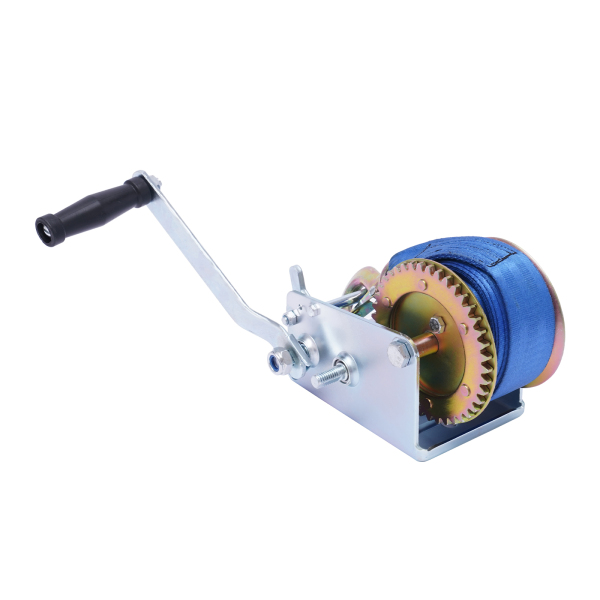 Handmatige kabellier Kabellier met blauwe kabel reddingslier (10 m, 2500 lbs)