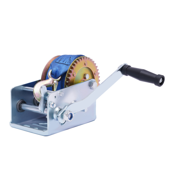 Handmatige kabellier Kabellier met blauwe kabel reddingslier (10 m, 2500 lbs)