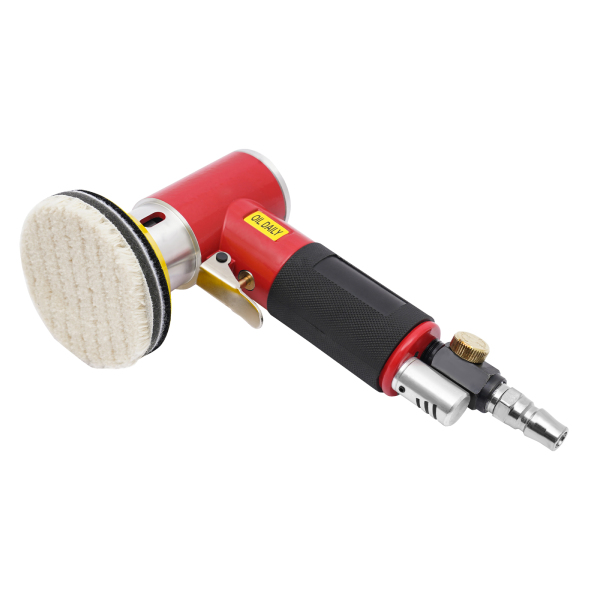Excentrische polijstmachine voor professioneel polijsten, slijpen en waxen, 10.000 tpm, stationair toerental (rood) Excentrische polijstmachine voor professioneel polijsten, slijpen en waxen, 10.000 tpm, stationair toerental (rood)
