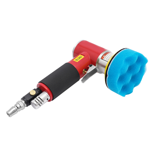 Excentrische polijstmachine voor professioneel polijsten, slijpen en waxen, 10.000 tpm, stationair toerental (rood) Excentrische polijstmachine voor professioneel polijsten, slijpen en waxen, 10.000 tpm, stationair toerental (rood)