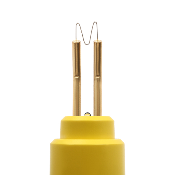 Snoerloos kunststof lasapparaat, lasapparaat, 200 W, Max. verwarmingstemperatuur: 800°C, Geel